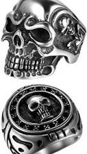 anillo acero inoxidable 2pc